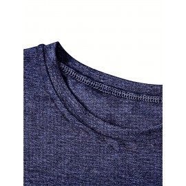 3pcs Women'S Floral Print T-Shirts - Casual Crew Neck, Short Sleeve, Medium Stretch Summer Tops with Heart & Flower Design, Plus Size, Fashionable for Commute, Vacation & Casual Attire